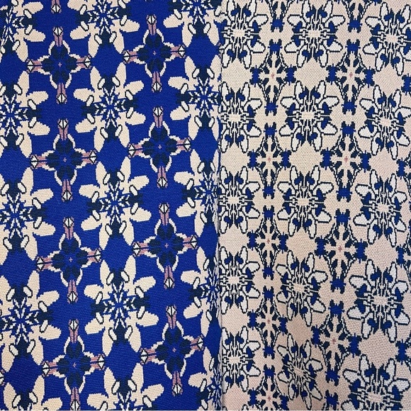 H&M Blue and White Asymmetrical Boxy - Picture 2 of 6